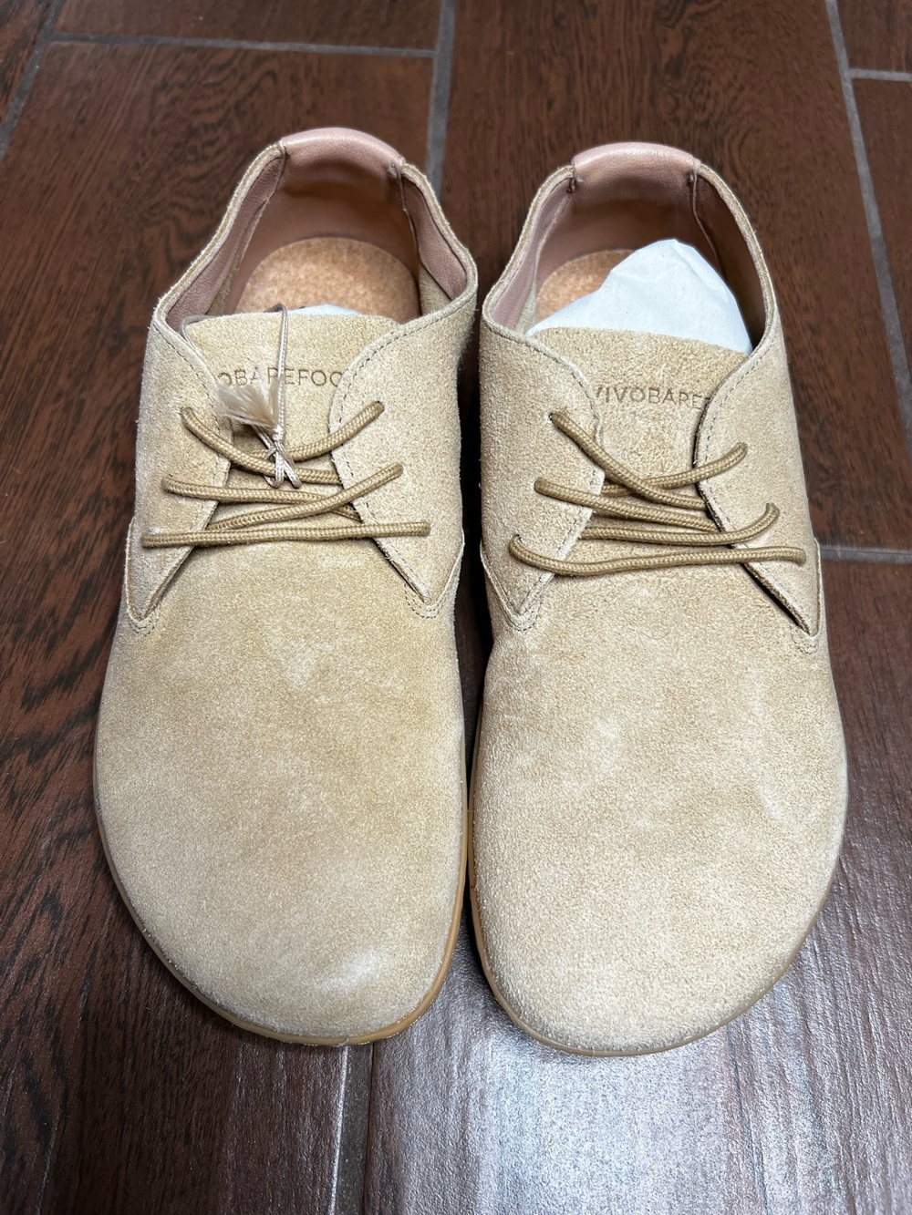 Vivobarefoot RA 3 Honey Suede Barefoot Zero Drop Shoes EU 41